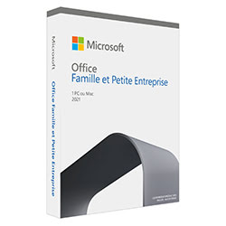 image produit Microsoft Office Famille/Petite Entreprise 2021  Cybertek