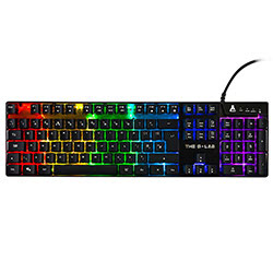 The G-LAB Keyz IRIDIUM - Gaming filaire USB Retroéclairé