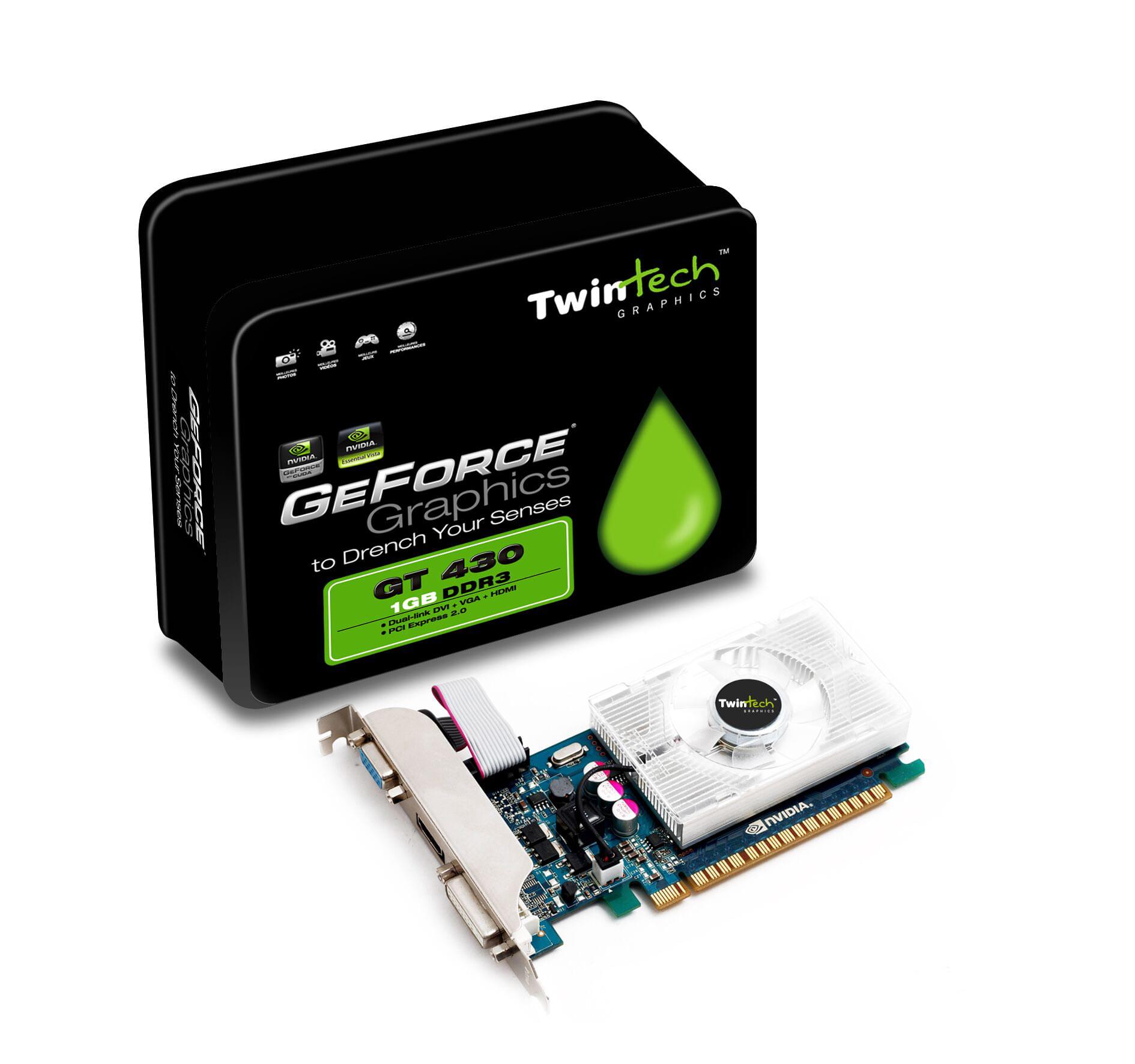 Twintech GF GT 430  - Carte graphique Twintech - Cybertek.fr - 0