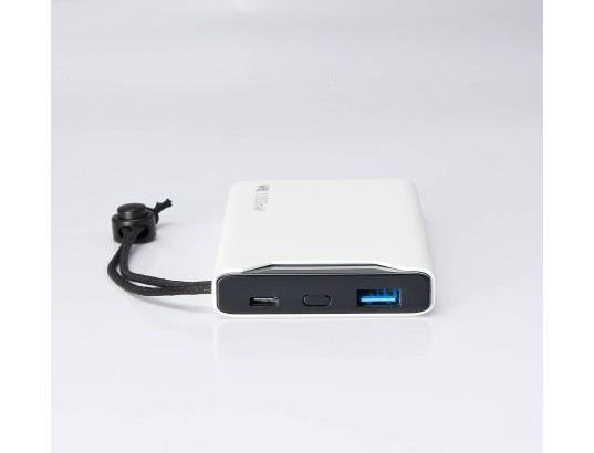 Batterie WE Externe 18W 10 000 mAh 2 ports USB A/USB C Blanc