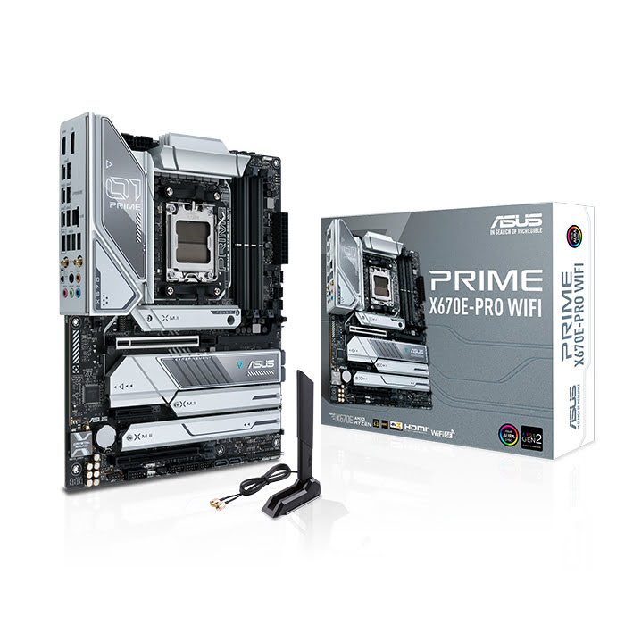 Asus PRIME X670E-PRO WIFI ATX  - Carte mère Asus - Cybertek.fr - 0