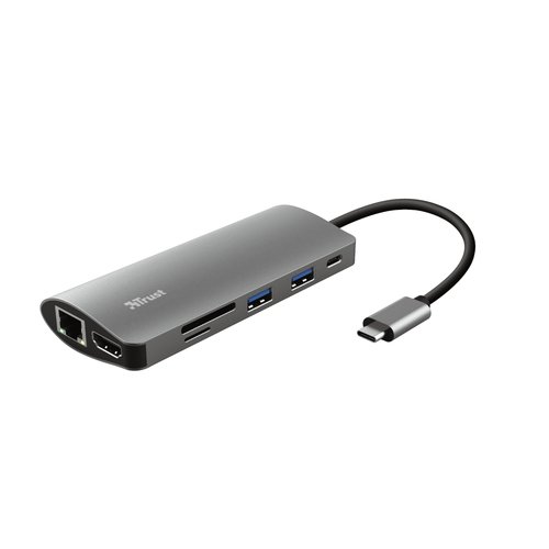 Adaptateur DALYX USB-C  7 en 1 - Accessoire PC portable Trust - 0