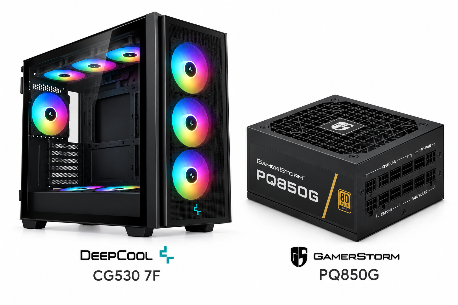 CG530 7F Noir + PQ850G Noir