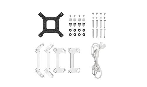 Deepcool LT240 ARGB - 240mm - Blanc - Watercooling Deepcool - 4