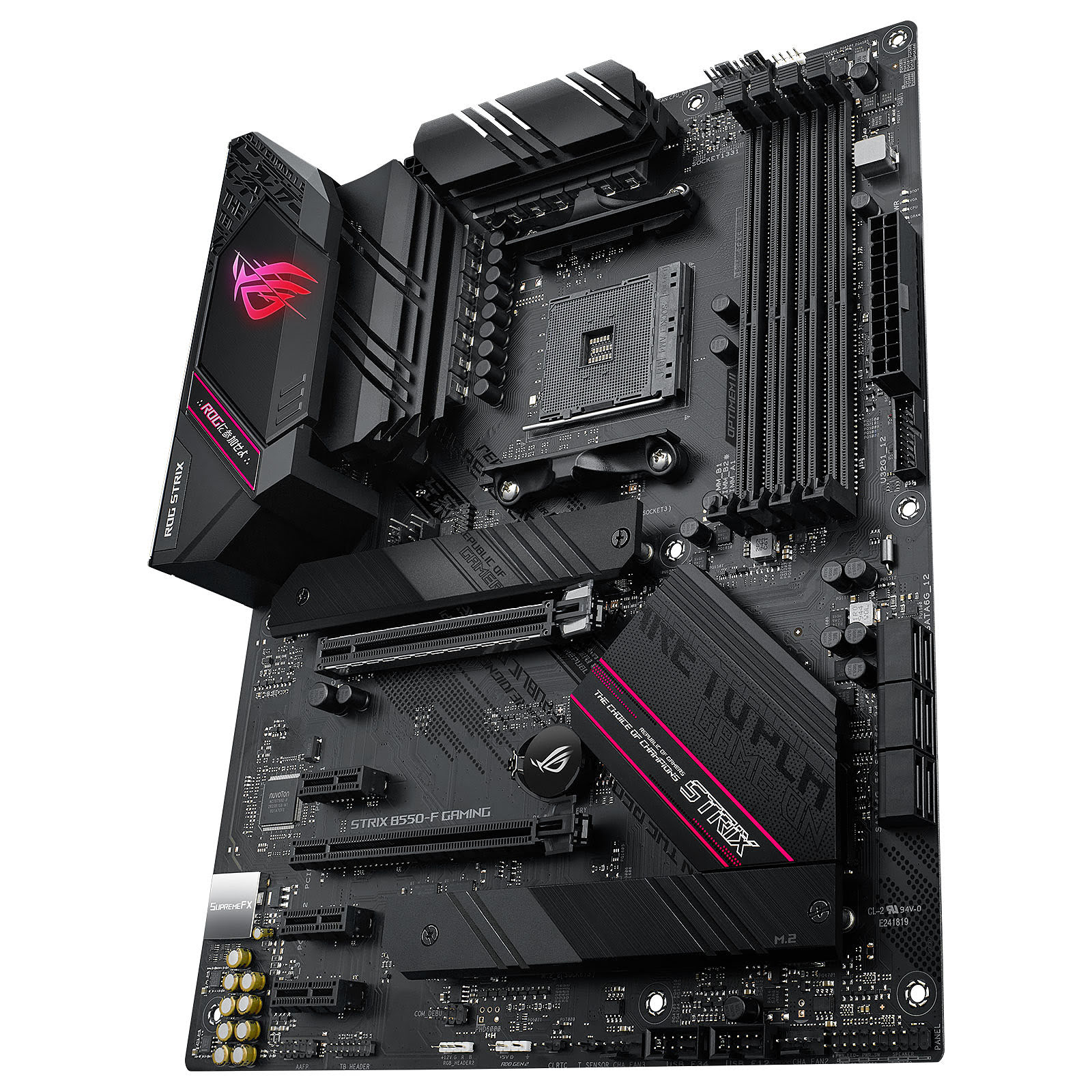 Asus ROG STRIX B550-F GAMING ATX  - Carte mère Asus - Cybertek.fr - 2