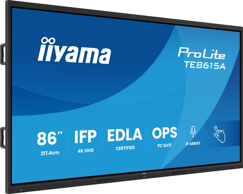 Iiyama 86 pouces  TE8615A-B1AG - Ecran PC Iiyama - Cybertek.fr - 1