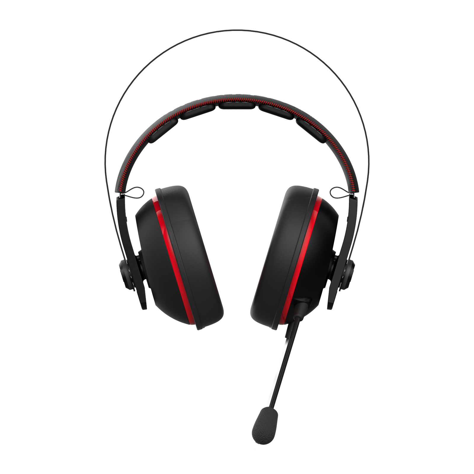 Asus Cerberus V2 Rouge Stereo Rouge - Micro-casque - Cybertek.fr - 3