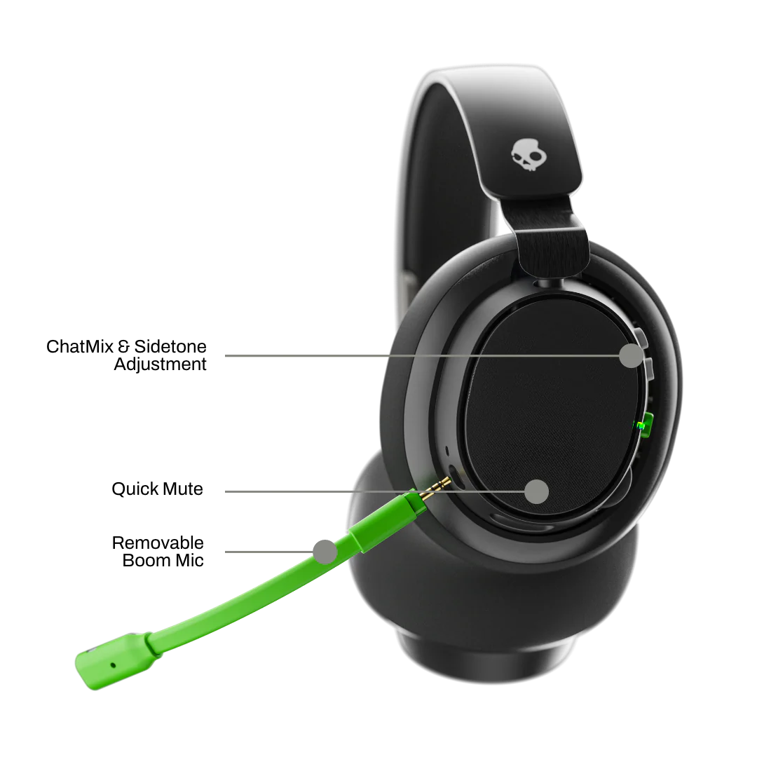 Skullcandy SLYR Pro Wireless  Vert - Micro-casque - Cybertek.fr - 2