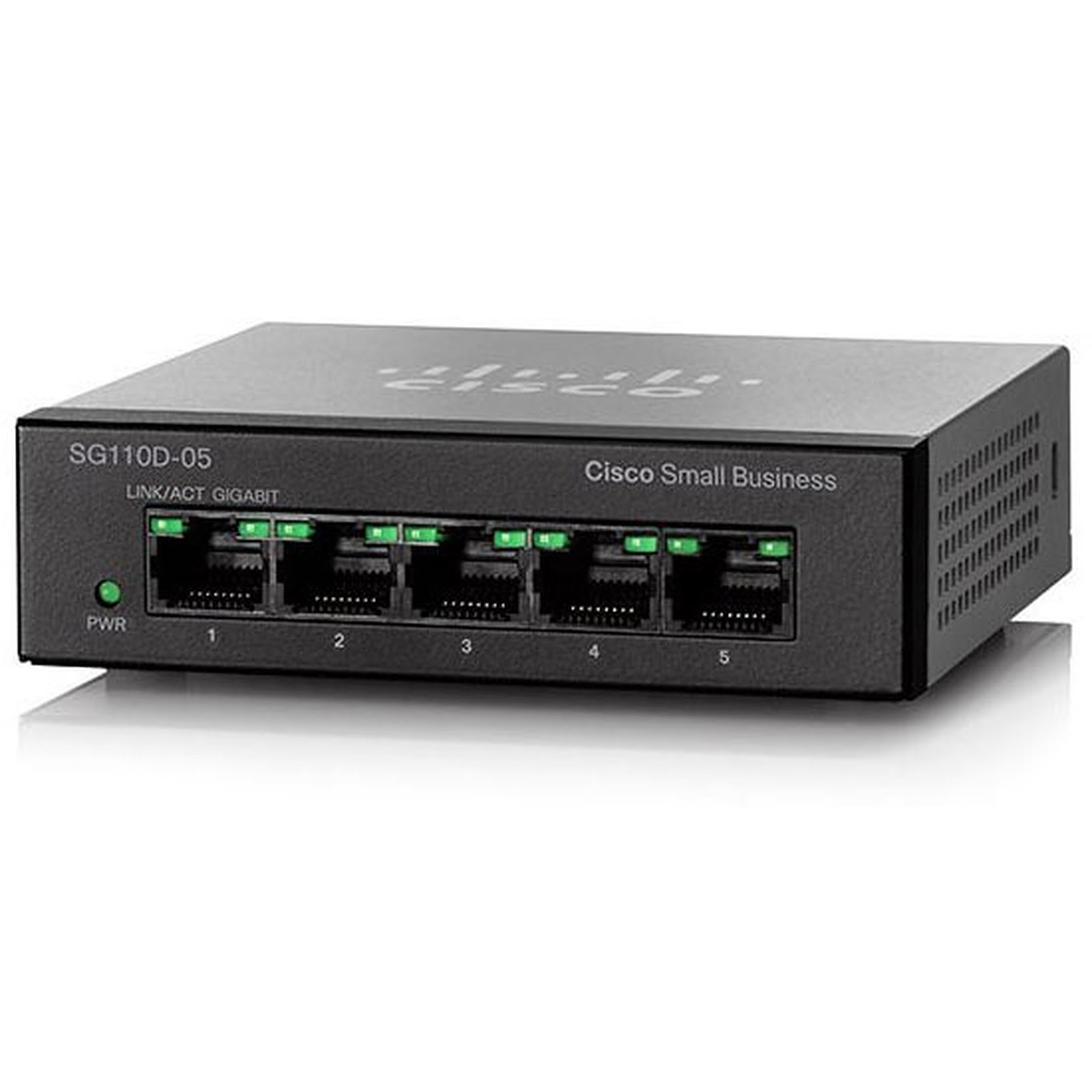 Switch Cisco Small Business 5 ports 10/100/1000 SG110D05EU