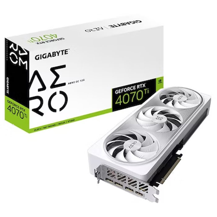 Gigabyte GeForce RTX 4070 Ti AERO OC 12G - Carte graphique - 0