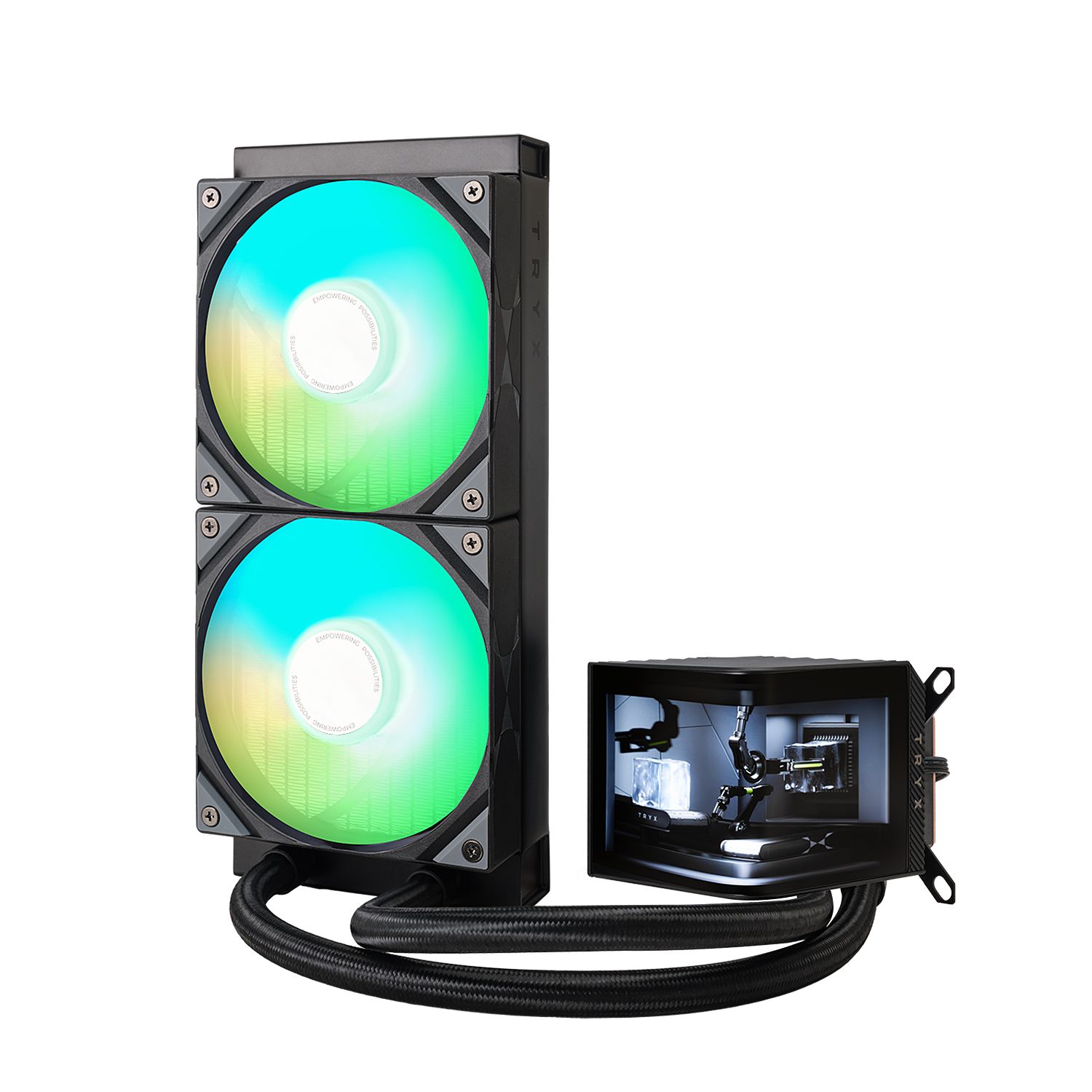 TRYX PANORAMA ARGB 240 - Noir - Watercooling TRYX - Cybertek.fr - 2