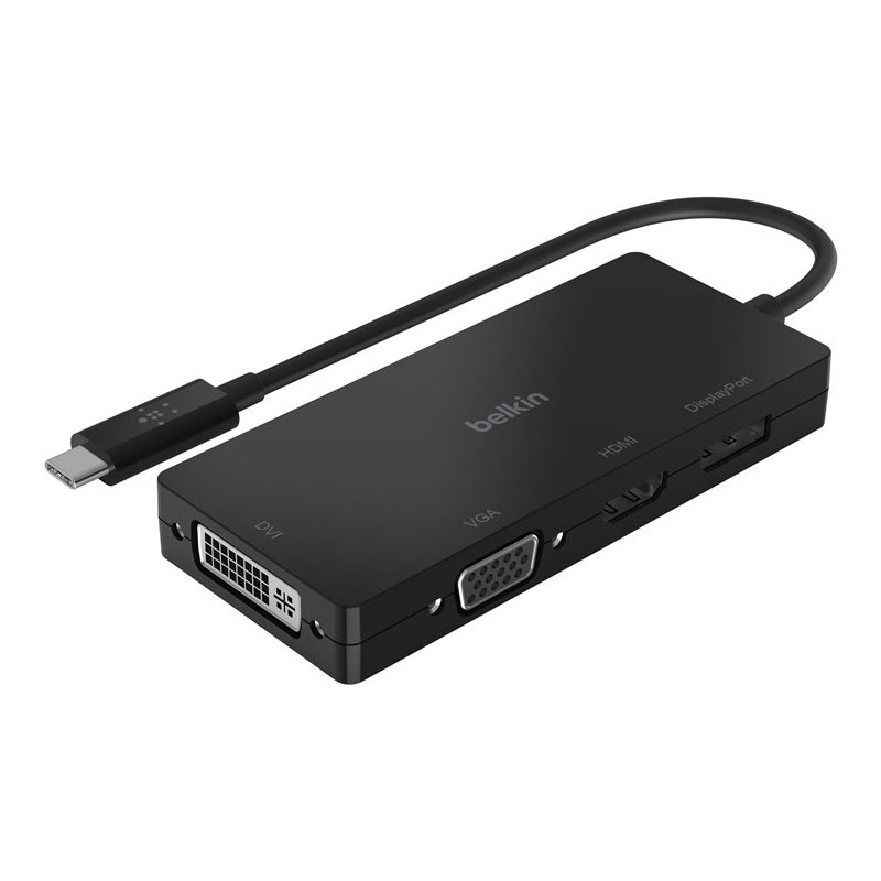 Adaptateur vidéo USB-C - HDMI/VGA/DVI/DISPLAYPORT - Connectique PC - 0