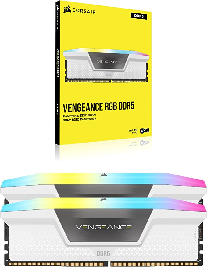 Corsair Vengeance RGB 32Go (2x16Go) DDR5 6000MHz - Mémoire PC Corsair sur Cybertek.fr - 1