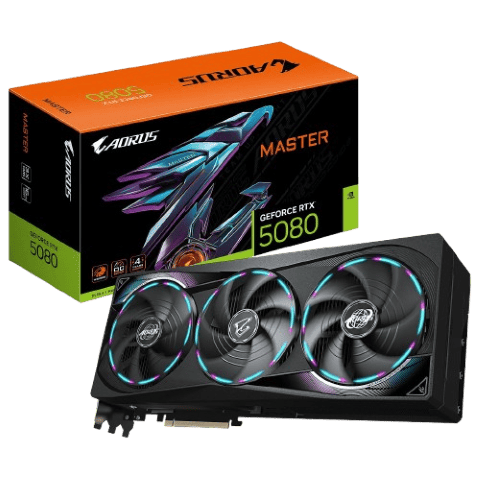 Gigabyte AORUS GeForce RTX 5080 MASTER 16G - Carte graphique - 0