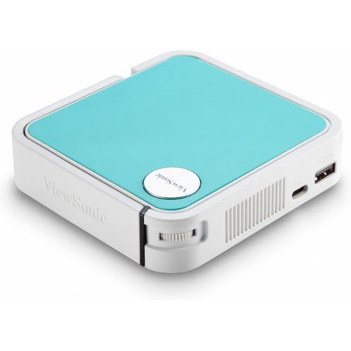 ViewSonic M1 mini Plus LED/WVGA/120 Lumens/500:1/WIFI/BT/8Go - Vidéoprojecteur - 17