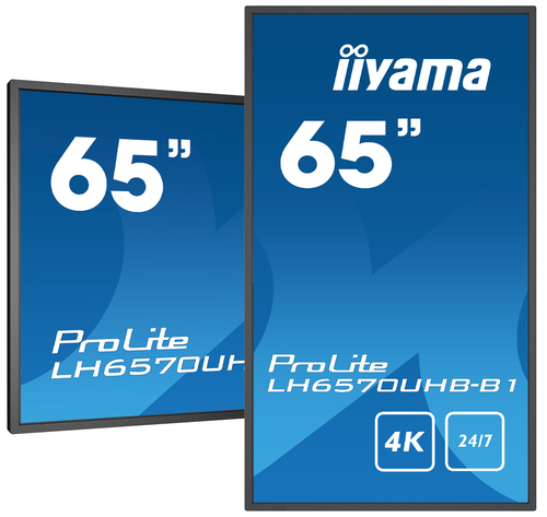 Iiyama LH6570UHB-B1 (LH6570UHB-B1) - Achat / Vente Affichage dynamique sur Cybertek.fr - 4