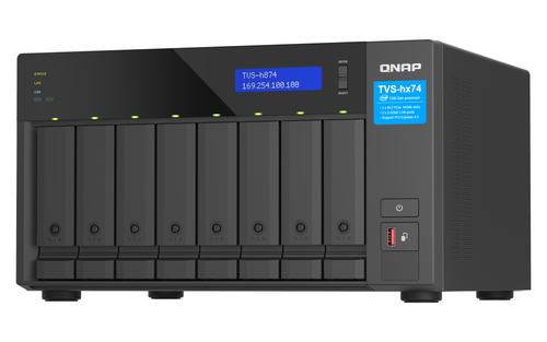 Qnap TVS-H874X-I9-64G - 8 HDD - Serveur NAS Qnap - Cybertek.fr - 1