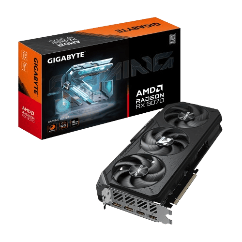 Gigabyte Radeon RX 9070 GAMING OC 16G  - Carte graphique Gigabyte - 0