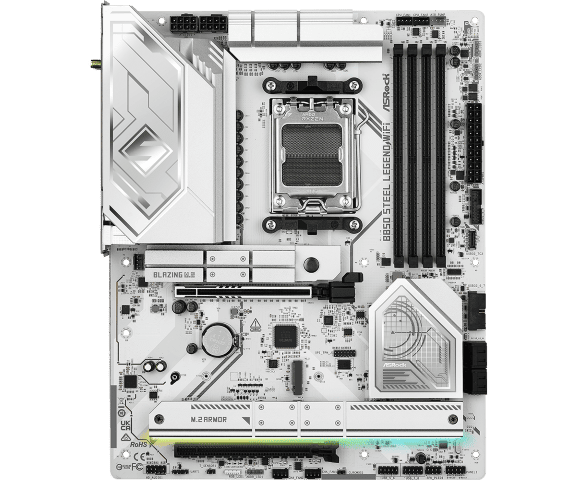 ASRock B850 STEEL LEGEND WIFI ATX  - Carte mère ASRock - 2