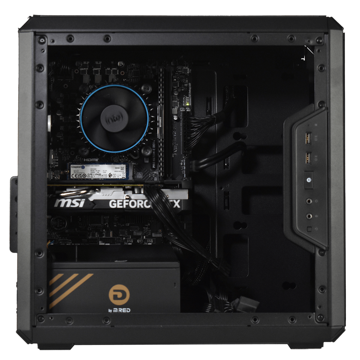 Cybertek GamingBOX - i5 12400F/16Go/500Go/4060 (07/24) (PCG-10602272) - Achat / Vente PC Fixe sur Cybertek.fr - 1