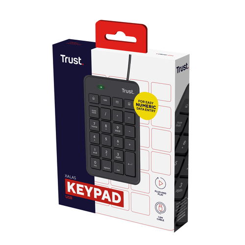 Trust Pavé numérique filaire XALAS USB - Clavier PC Trust - 2