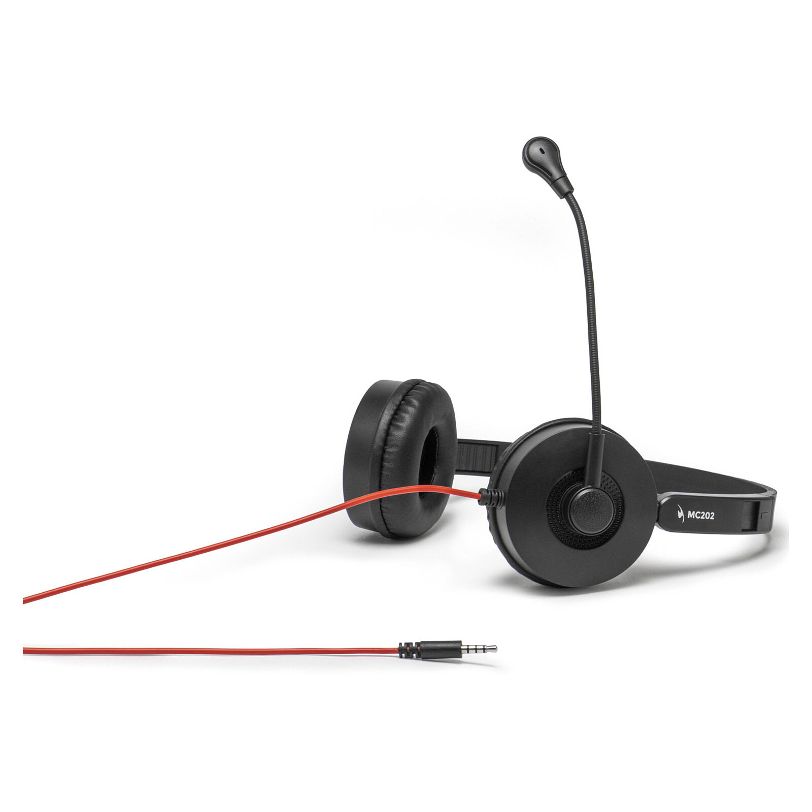 Bluestork MC 202 Stereo Noir - Micro-casque - Cybertek.fr - 1