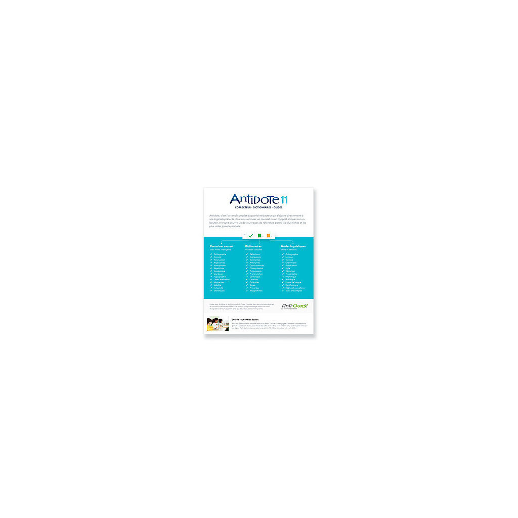 Druide Antidote 11 - 1 PC - Licence perpétuelle - Logiciel application - 1