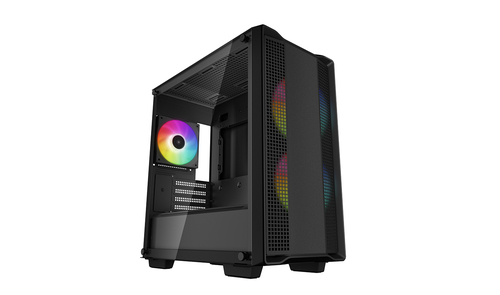 Deepcool CC360 ARGB Noir Noir - Boîtier PC Deepcool - Cybertek.fr - 0