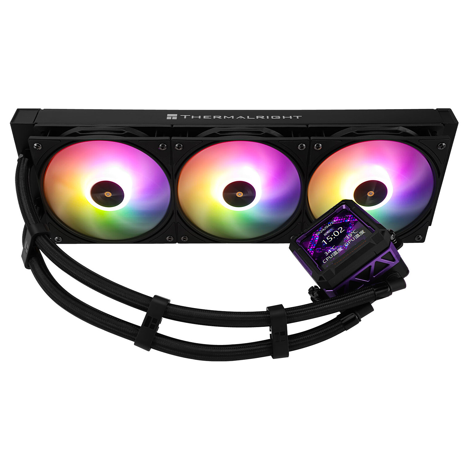 Thermalright Frozen Warframe Pro 360 ARGB/360mm/Noir - Watercooling - 2