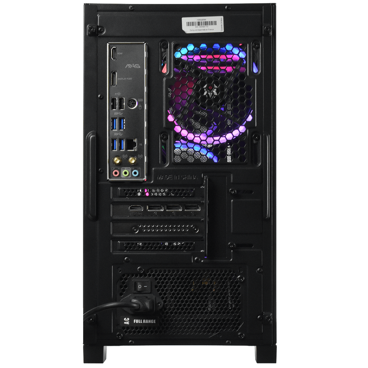 Cybertek BLITZ - R5-5500/5060Ti/16Go/1To (CYB) (PCG-10602684) - Achat / Vente PC Fixe sur Cybertek.fr - 5