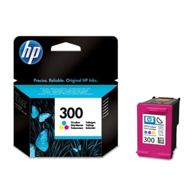 Consommable imprimante HP Cartouche HP 300 Cyan,Magenta,Jaune - CC643EE
