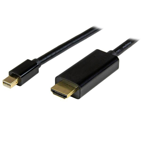 cable Mini DisplayPort vers HDMI M/M - 2m - Connectique PC