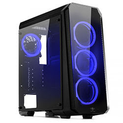 Spirit Of Gamer Deathmatch 8 BLUE - MT/Sans Alim/ATX