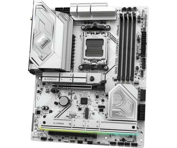 ASRock B850 STEEL LEGEND WIFI ATX  - Carte mère ASRock - 4