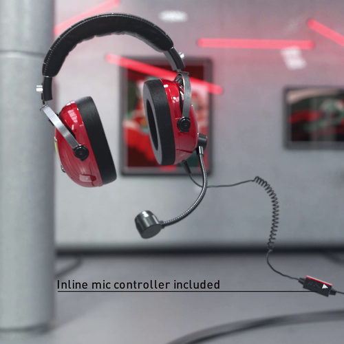 ThrustMaster T.Racing Stereo Rouge - Micro-casque - Cybertek.fr - 7