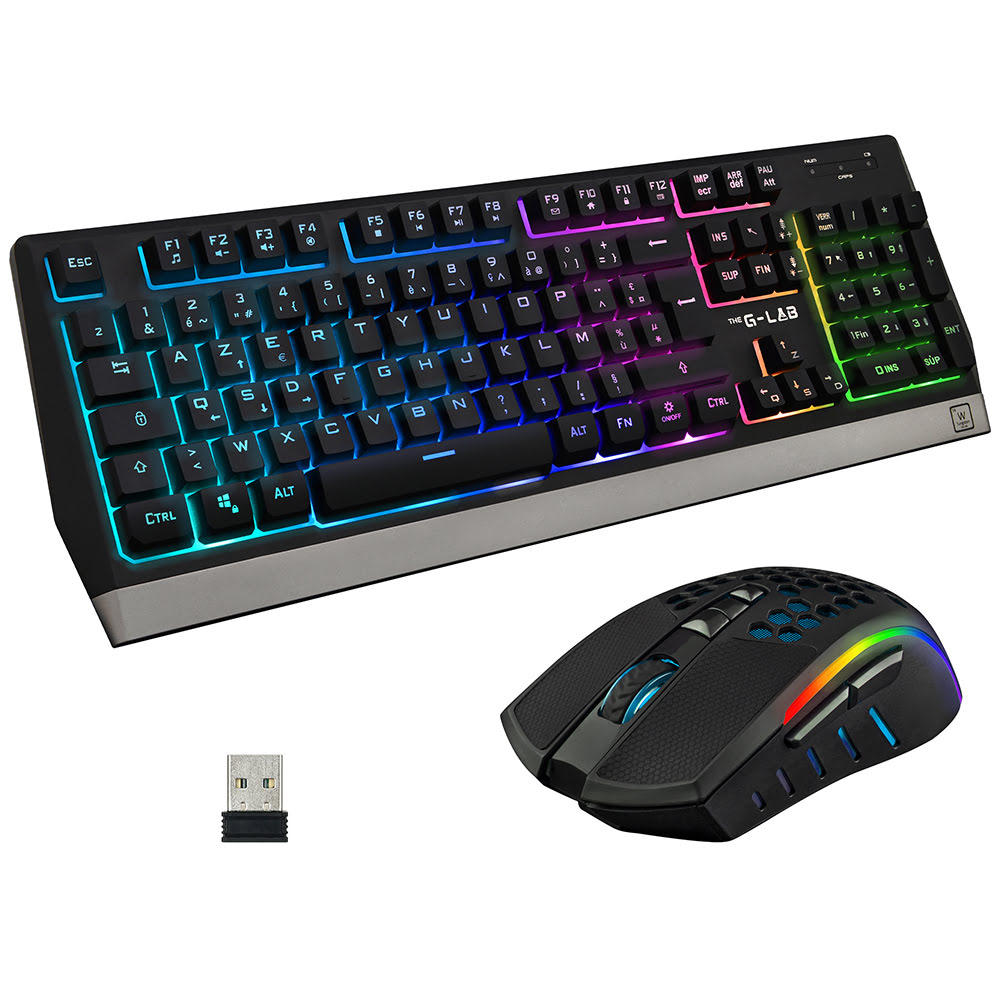 The G-LAB Combo Tungsten - Pack Clavier/Souris - Cybertek.fr - 0