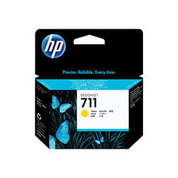 image produit HP Cartouche Jaune 711 - CZ132A Cybertek