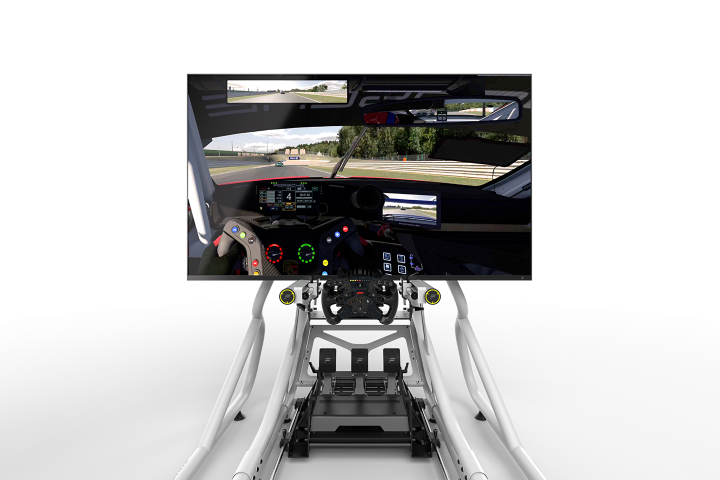 Fanatec GT Cockpit Monitor Stand - Blanc (CRD-9060002-WW) - Achat / Vente Accessoires Simracing sur Cybertek.fr - 4