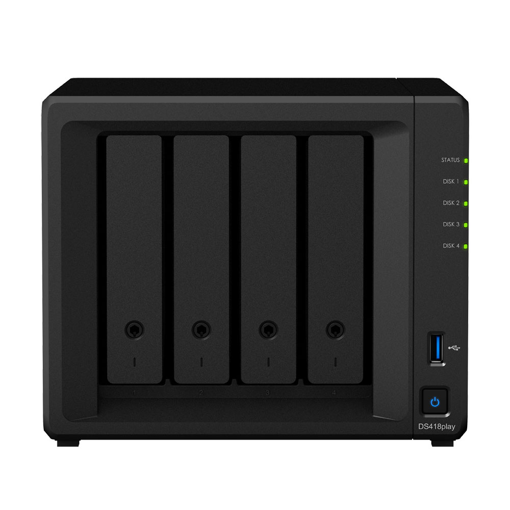 Synology DS418 Play - 4 HDD - Serveur NAS Synology - Cybertek.fr - 0