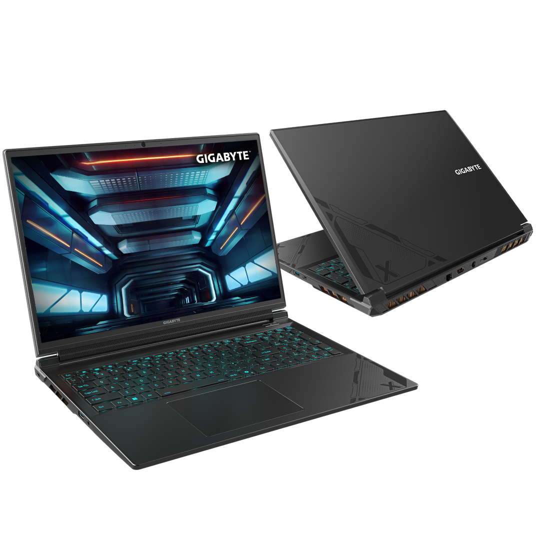 Gigabyte G6X 9KG-43FR854SH	+ GS27QA - PC portable Gigabyte - 1