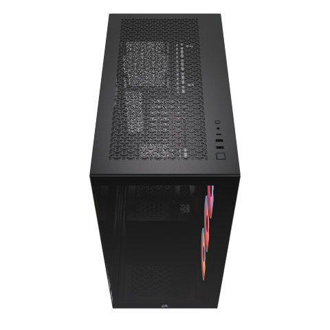 Corsair 3500X LX-R RGB iCUE LINK Noir Noir - Boîtier PC Corsair - 1