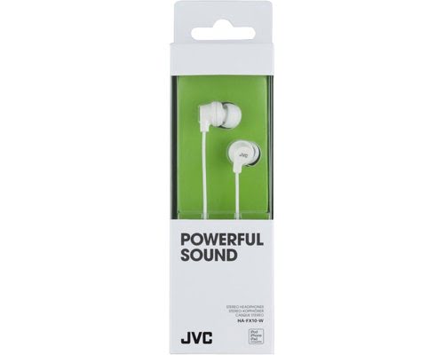 JVC HA-FX10-B-E Blanc  Filaire  Intra Auriculaire  - Micro-casque - 1