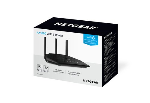 Netgear 6 Ports Wifi 6 AX1800 - RAX10 - Routeur Netgear - 3
