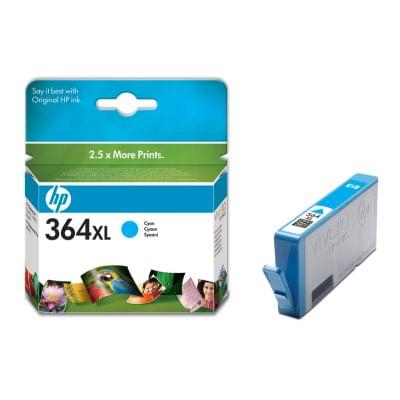 Cartouche Cyan HP 364XL - CB323EE pour imprimante  HP - 0