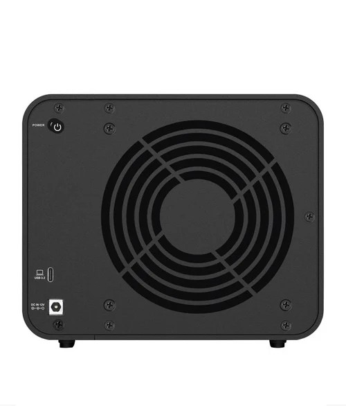 TerraMaster D4-320 - 4 baies - Noir - Boîtier externe - 3