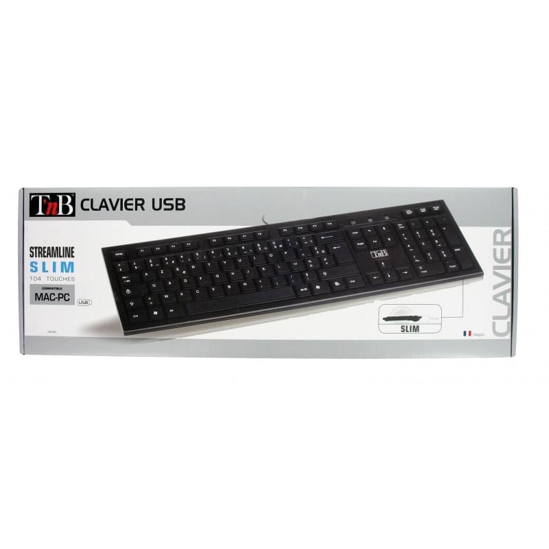 T'nB STREAMLINE Ultra Slim - Clavier PC T'nB - Cybertek.fr - 0