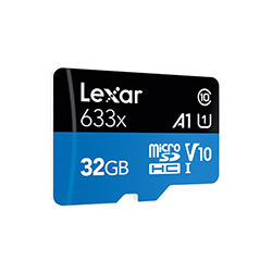 image produit Lexar Micro SDHC 32Go Class 10 LMS0633032G-BNNNG Cybertek