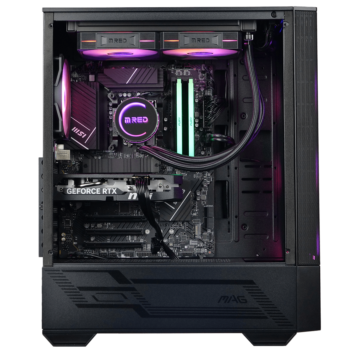 Cybertek VENOM V2 - i5-14600K/5060/32Go/1To (0126-CYB) (PCG-10602887) - Achat / Vente PC Fixe sur Cybertek.fr - 1