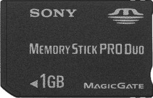 Cybertek Memory Stick Pro Duo 1Go - Achat / Vente Carte mémoire sur Cybertek.fr - 0