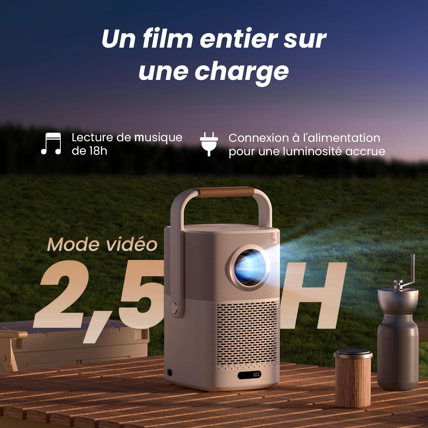 Cybertek Yaber T2 FHD WiFi/Bluetooth - Vidéoprojecteur Cybertek - 5